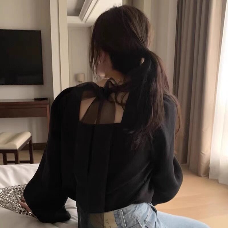 トップス｜シック・秋・バックリボン・蝶結び・オシャレ|undefined
