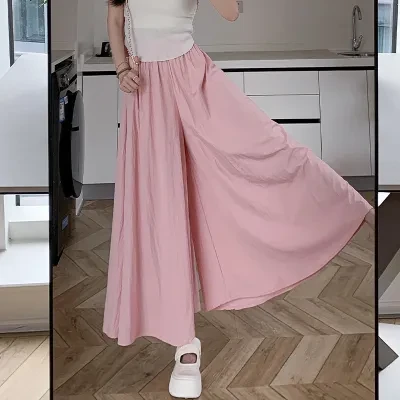 on% closet スカートパンツ ｜ Aライン・夏・リラックス・ワイドレッグ・カジュアル