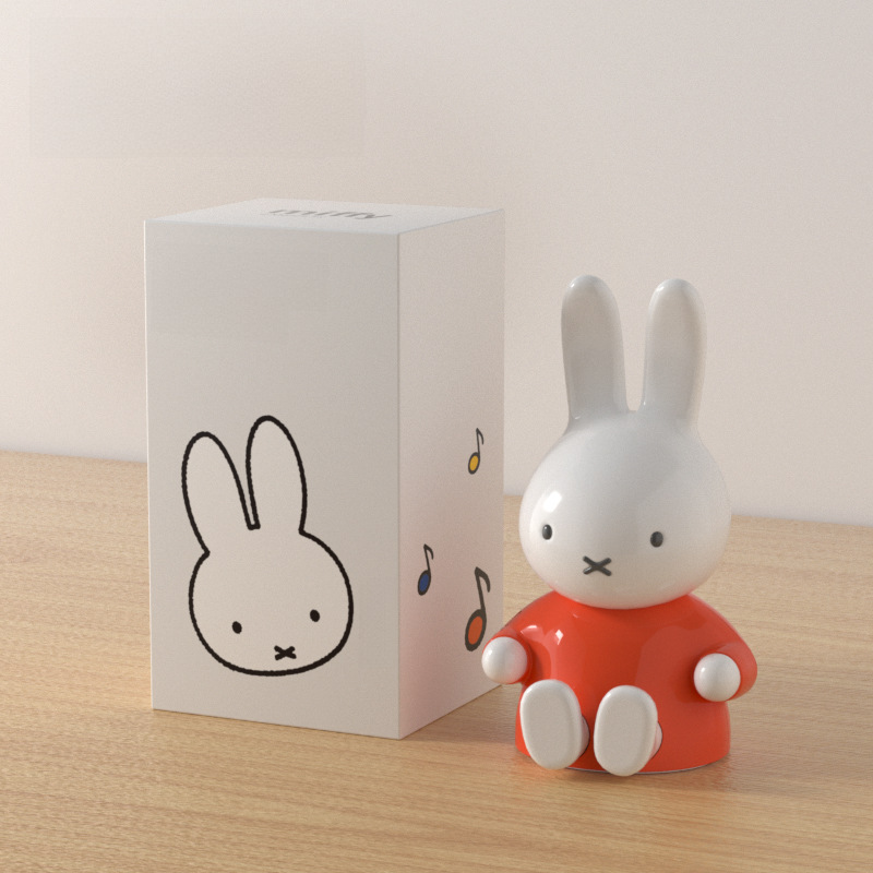 miffyスピーカー｜ワイヤレス・伸縮式なウサギの足・スマホスタンドとして・3つの接続方法【詳細ページで使い方確認必要】|undefined