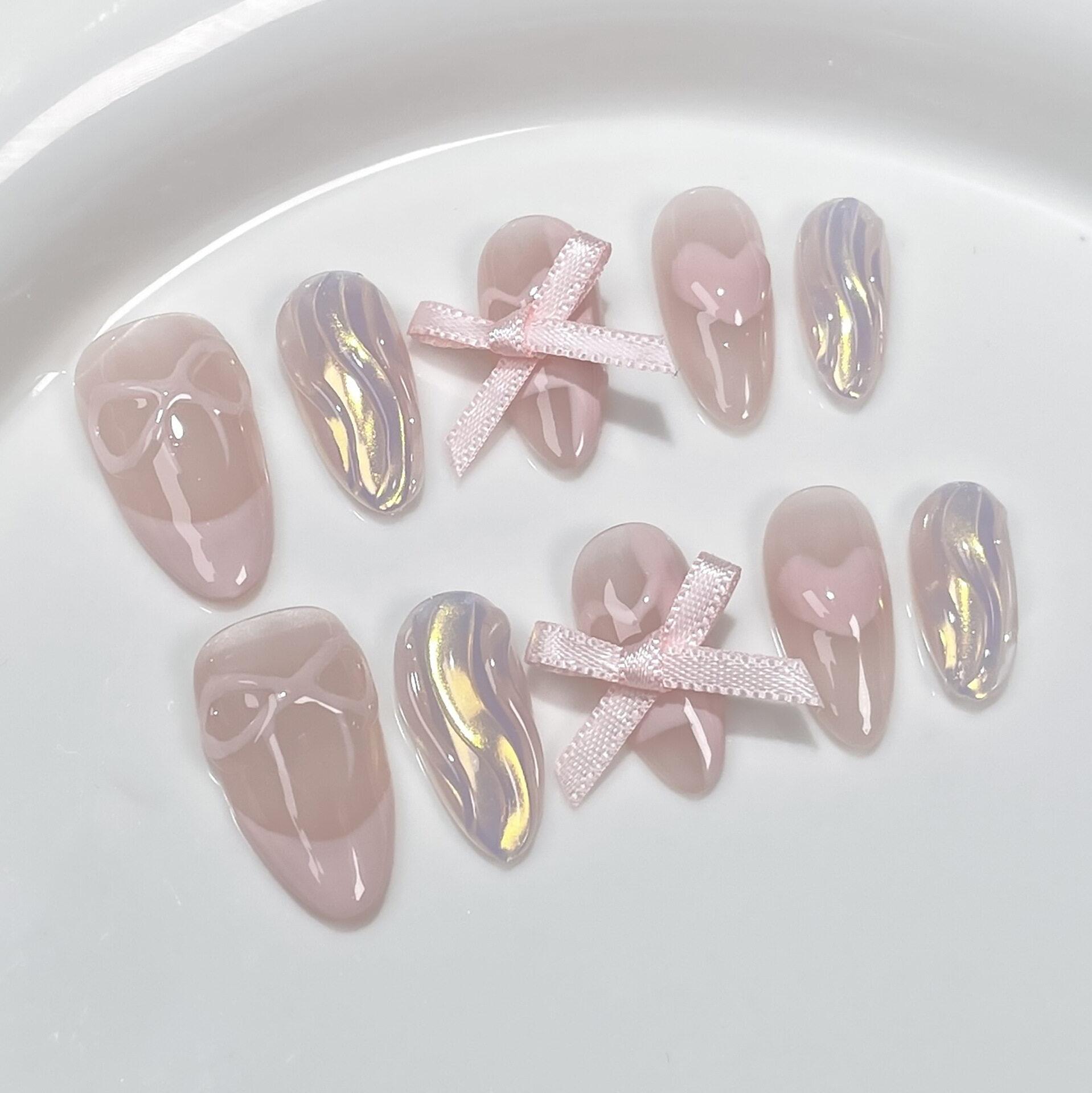 ネイルチップセット 多様なデザイン ネイルチップセット 10個セット - メルカリ