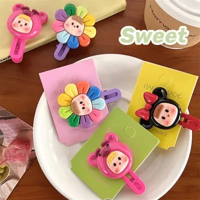 YOOYOOTOWN ヘアクリップ｜可愛い・サイドバング・髪を傷めない・子供用・ヘアアクセサリー