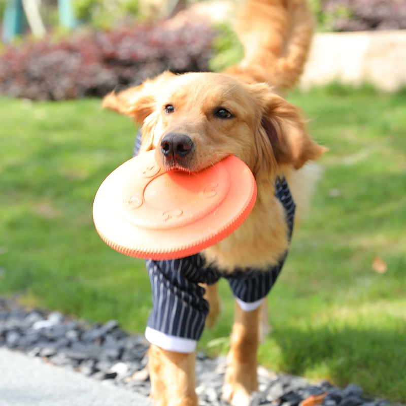 ワンちゃんフリスビー | 噛むおもちゃ 犬訓練用 犬運動不足解消|undefined