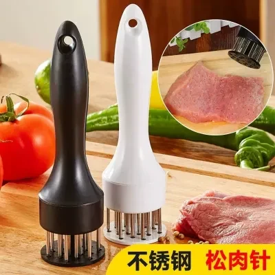 家庭用の肉を柔らかくする針！豚肉、鶏肉、手羽先、牛肉、豚皮などに使える！