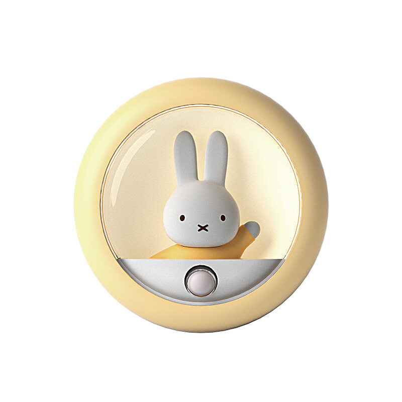 miffyセンサーライト｜ミッフィー・足元灯・常夜灯・かわいいウサギ・夜は家で活動するのが便利で、たんすを開けて物を探しても、水を飲んだり授乳したりしても！|undefined