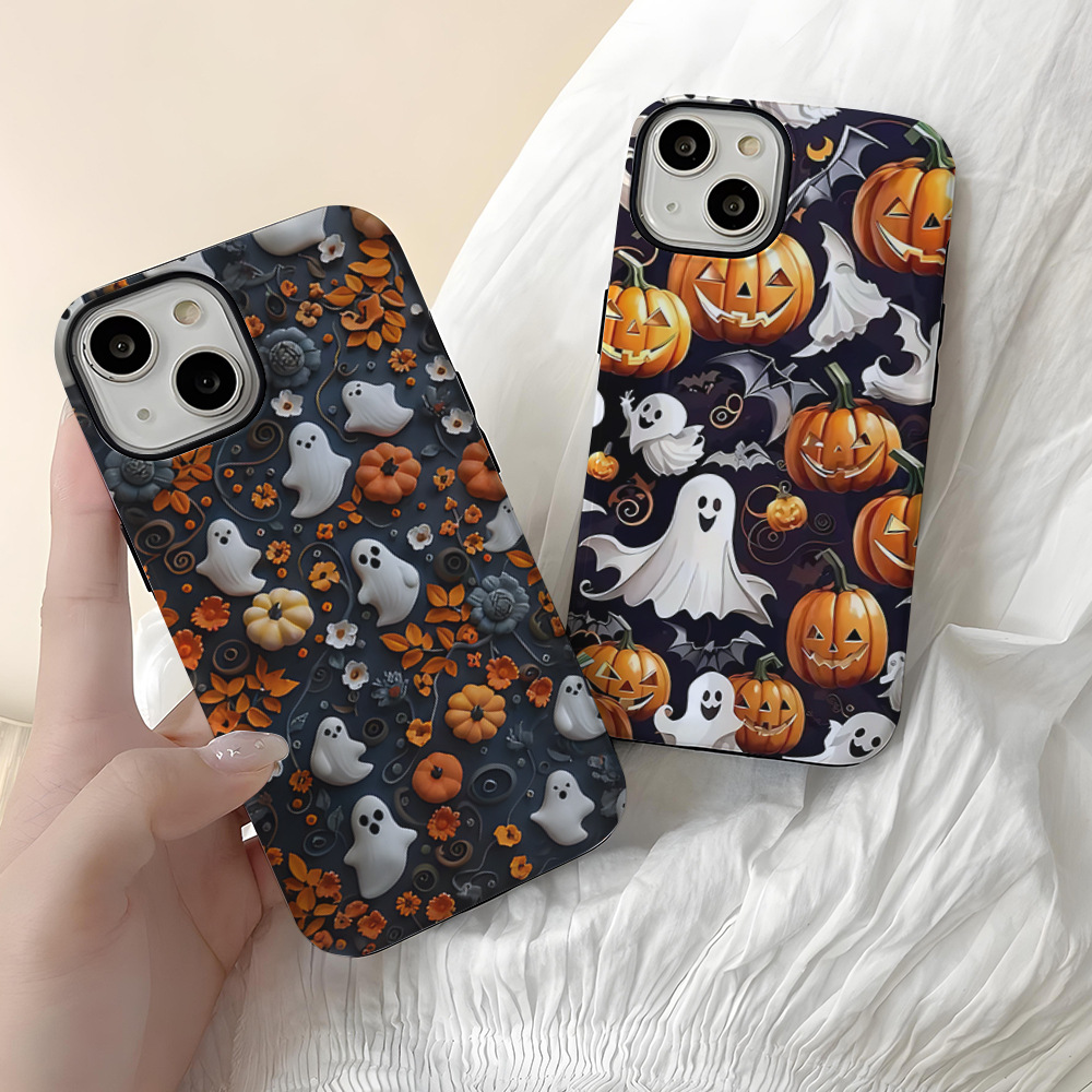 ハローウィンiPhoneケース｜ 16 Pro Max・iPhone 15・iPhone 14・二重フィルム・耐衝撃・保護ケース・かわいい・おしゃれ|undefined