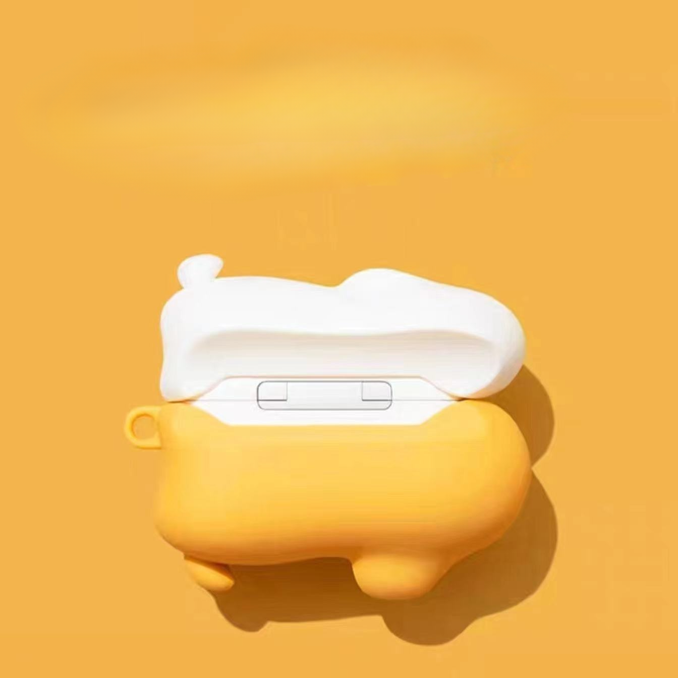 airpodsケースカバー｜小犬・AirPods Pro 3・シリコン・ワイヤレス・Bluetooth・イヤフォン・保護ケース・Apple 2代・ソフトシェル|undefined