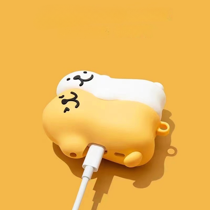 airpodsケースカバー｜小犬・AirPods Pro 3・シリコン・ワイヤレス・Bluetooth・イヤフォン・保護ケース・Apple 2代・ソフトシェル|undefined