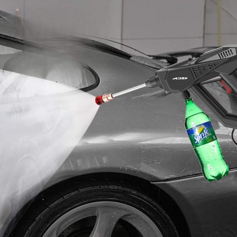 電動洗車用ファームガン｜高圧洗浄機・ポータブル・リチウムバッテリー・車載・ワイヤレス・専用・高圧ノズル|undefined