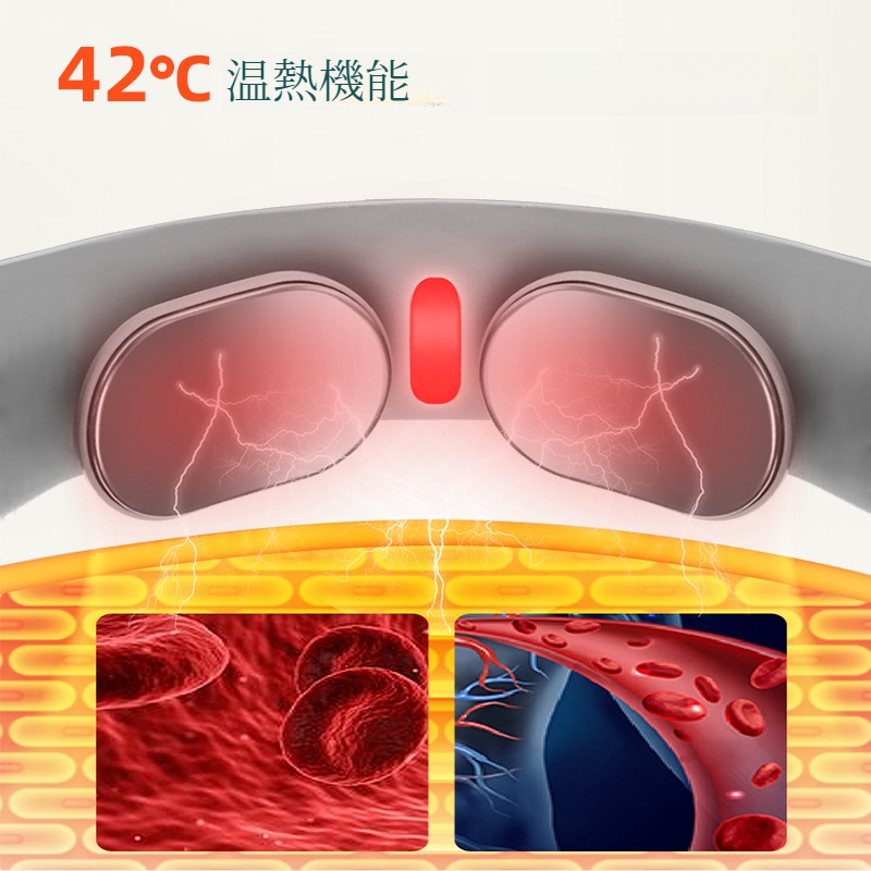 首マッサージャー｜多機能・温熱・もみほぐし・肩・首・頸椎マッサージ器|undefined