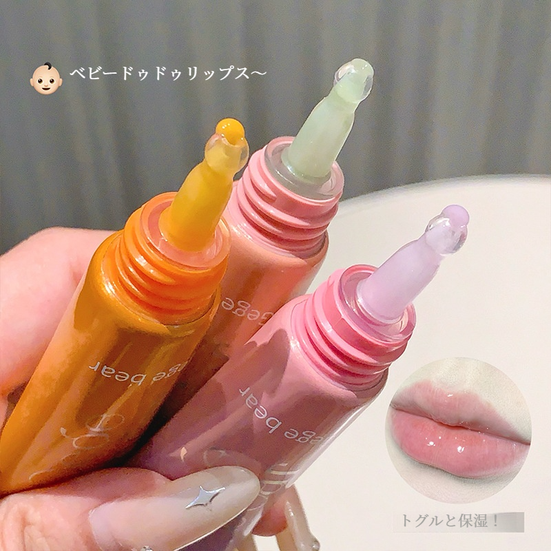 Gegebearリップバーム｜果実エキス・温感・保湿・秋冬・乾燥防止・唇ケア・メイクアップ・リップグロス|undefined