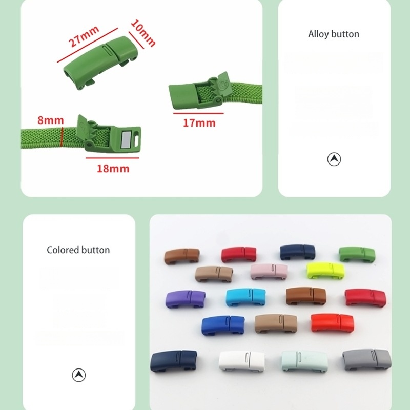 結ばない靴紐｜カラフル・金属製・マグネット式・伸縮性・脱ぎ履き簡単|undefined