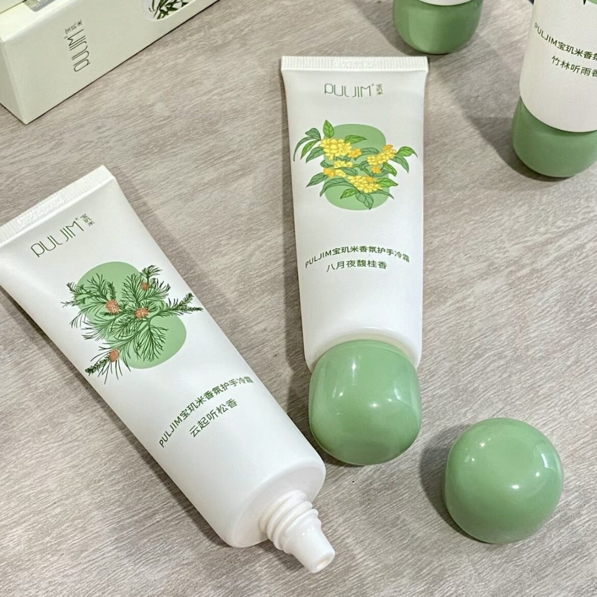 PULJIMハンドクリーム｜保湿クリーム・潤い・水分補給・秋冬用・べたつかない・乾燥・皮むけ・花の香り|undefined