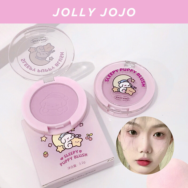 JOLLY JOJOチーク｜マット・フェイス・シェーディング・ハイライト・明るくする・細かいラメ・単色・メイクアップ・コスメ|undefined
