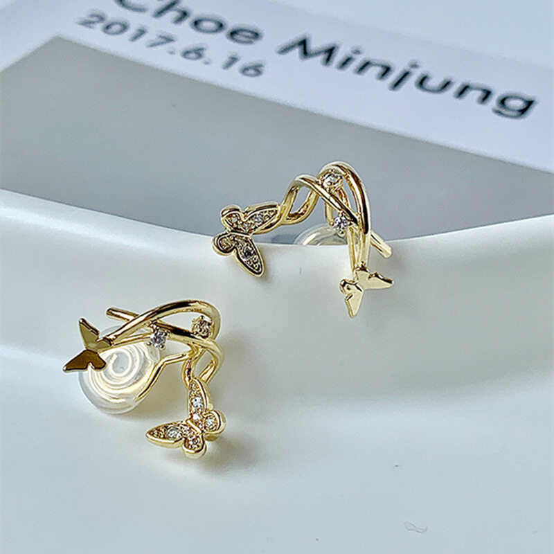 イヤリング｜バタフライ・個性的・エレガント・ファッション|undefined