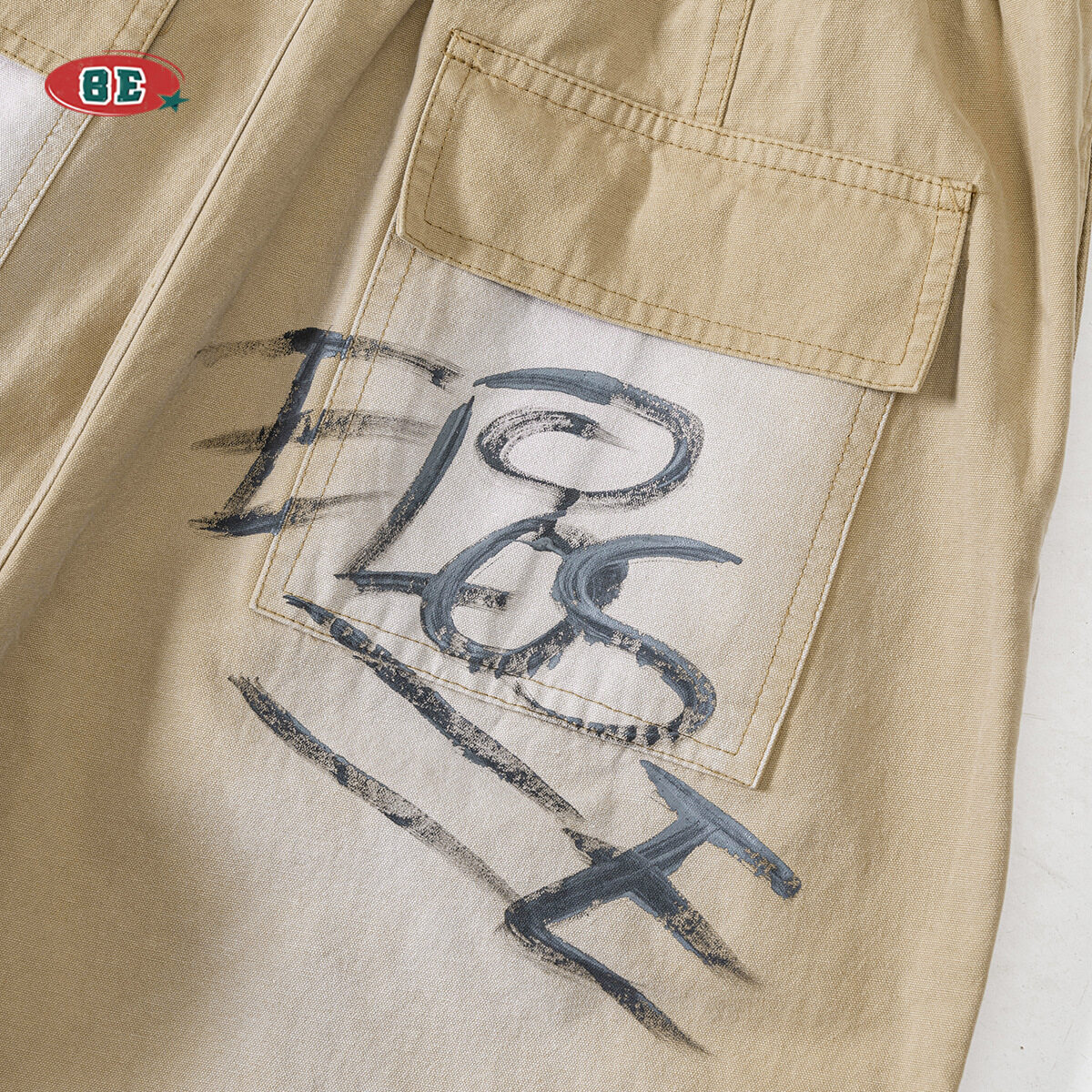 ワークパンツ｜春秋・アメリカンスタイル・ルーズ・ヴィンテージ・ウォッシュ加工・伸縮性|undefined