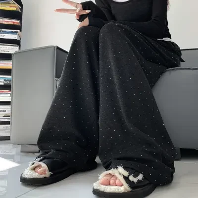 パンツ｜ストレッチ・ハイウエスト・秋冬用・カジュアル・ロング丈・スリム・ソフト・ドレープ感・ファッション