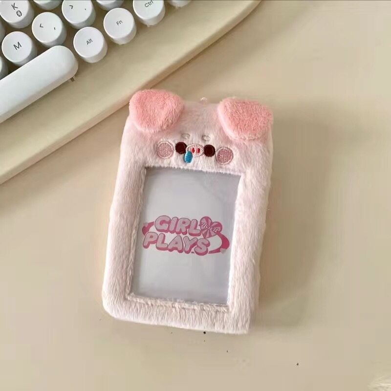 ふわふわカードケース｜ins・3インチの写真に・IDカードホルダー・BTS・TWICE・TXT・NCT・IVE・トレカ収納・推し活グッズ・韓国風|undefined