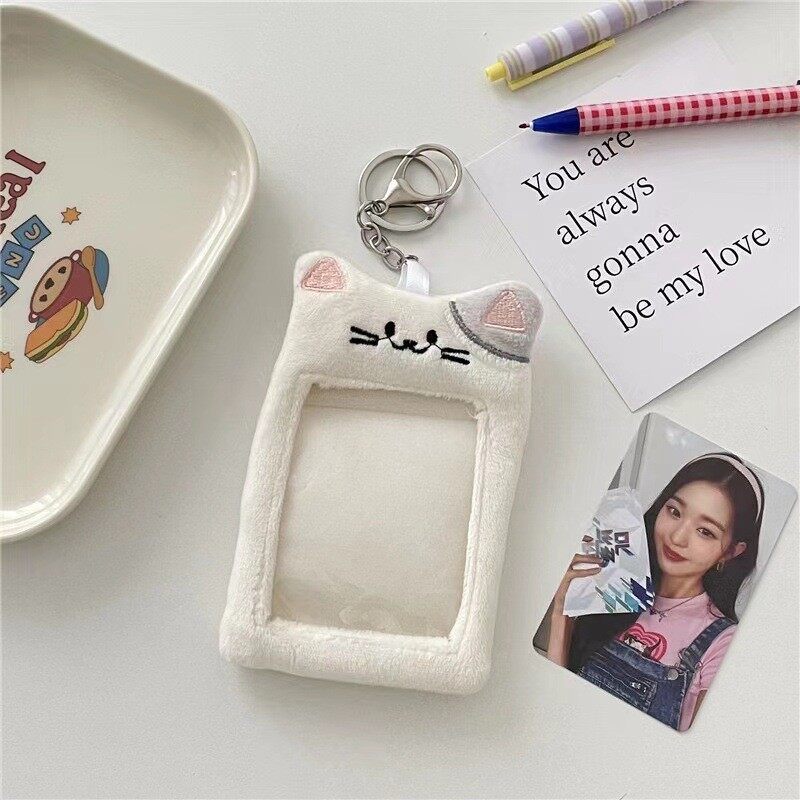 ふわふわカードケース｜ins・3インチの写真に・IDカードホルダー・BTS・TWICE・TXT・NCT・IVE・トレカ収納・推し活グッズ・韓国風|undefined
