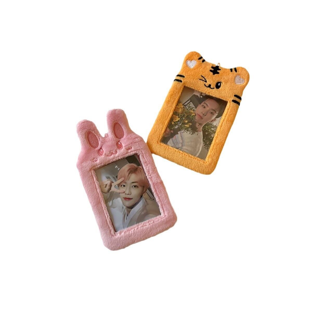 ふわふわカードケース｜ins・3インチの写真に・IDカードホルダー・BTS・TWICE・TXT・NCT・IVE・トレカ収納・推し活グッズ・韓国風|undefined