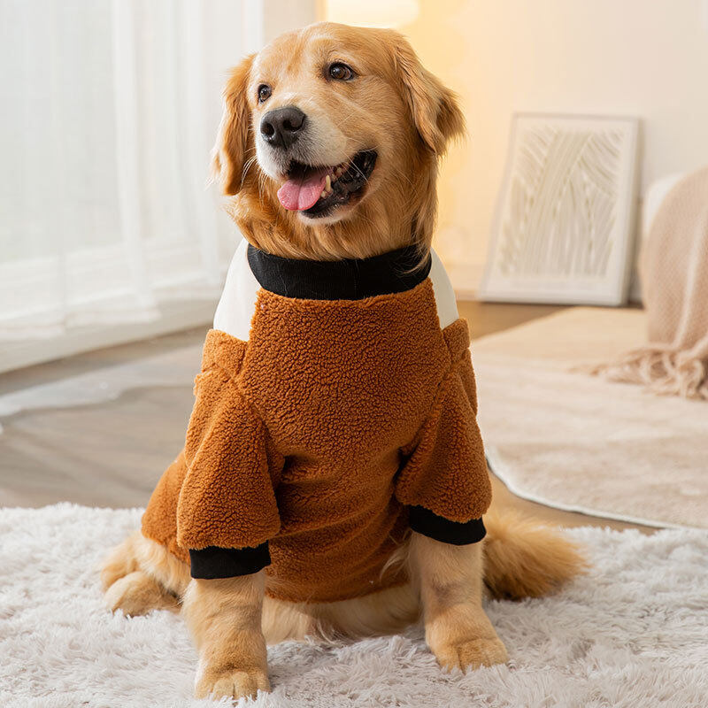 ペット服｜秋冬用・保温・犬服・ゴールデンレトリバー・中型犬・サモエド・裏毛|undefined