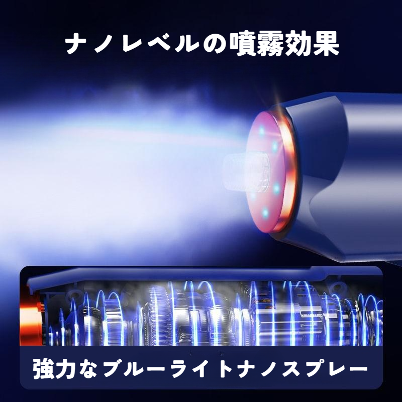 消毒スプレーガン｜トリガー式・アルコール消毒・霧化器・家庭用・ハンドヘルドスプレー・電動空気消毒機|undefined