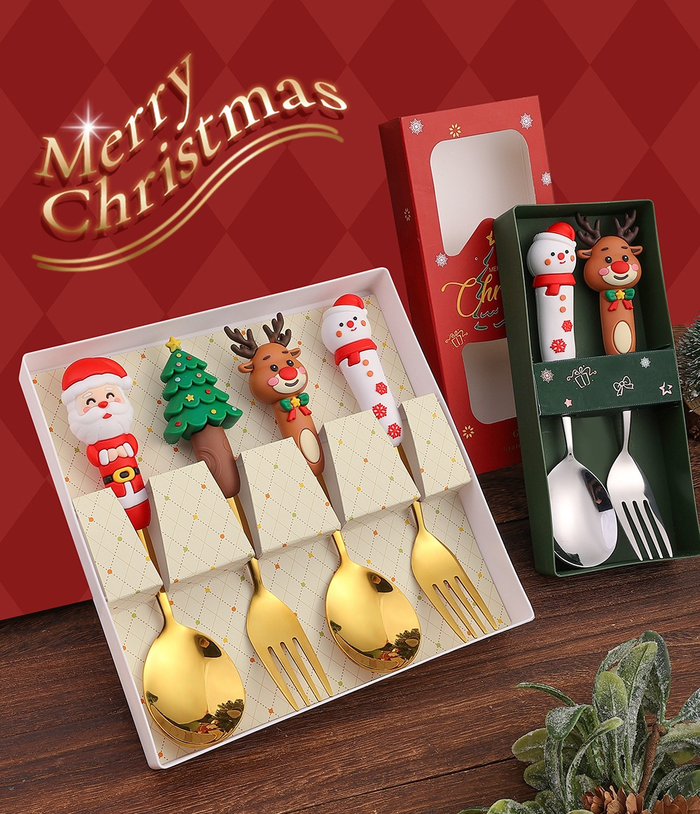 クリスマスシリーズスプーン｜フォーク・カトラリーセット・かわいい