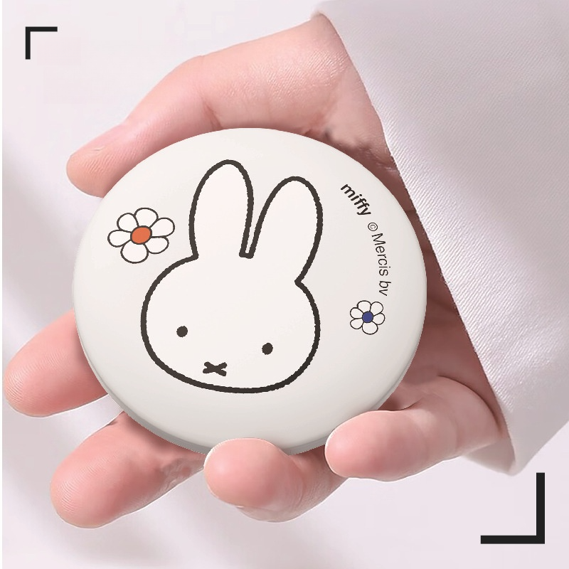 miffy 化粧鏡｜LED化粧鏡・ライト付き・スマート補光・ミニサイズ・いつでも使える・携帯便利|undefined