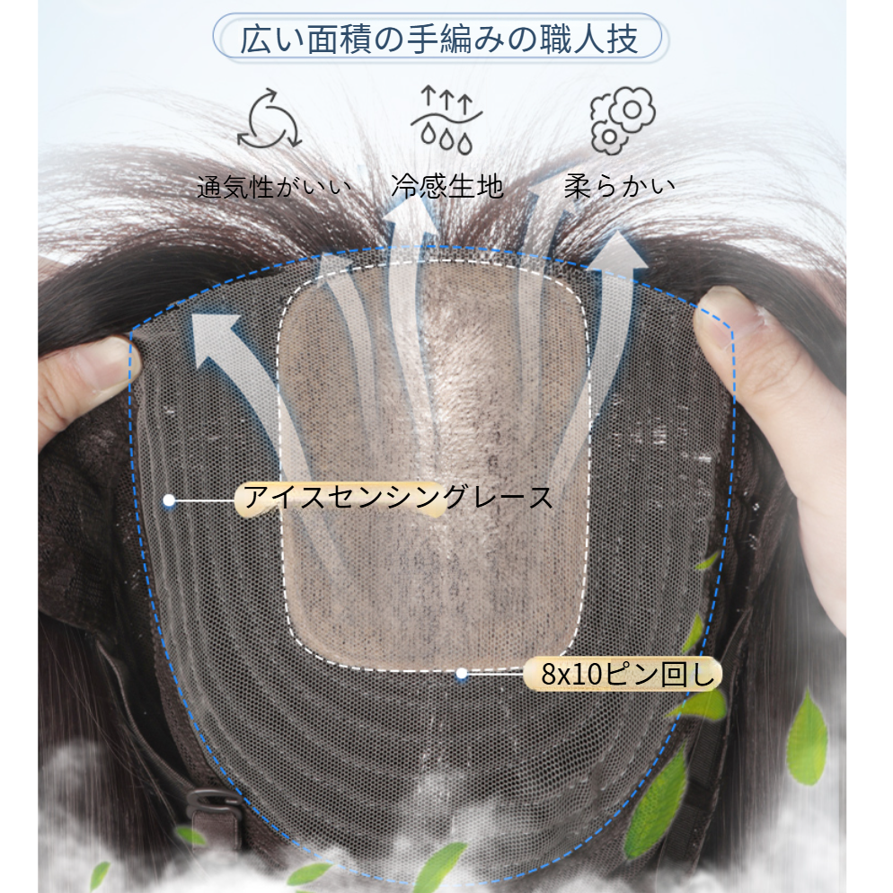 ウィッグ｜本物の髪・自然・若返り・リアルヘア・ボリューム・隠れた・ショートボブ・全頭タイプ|undefined