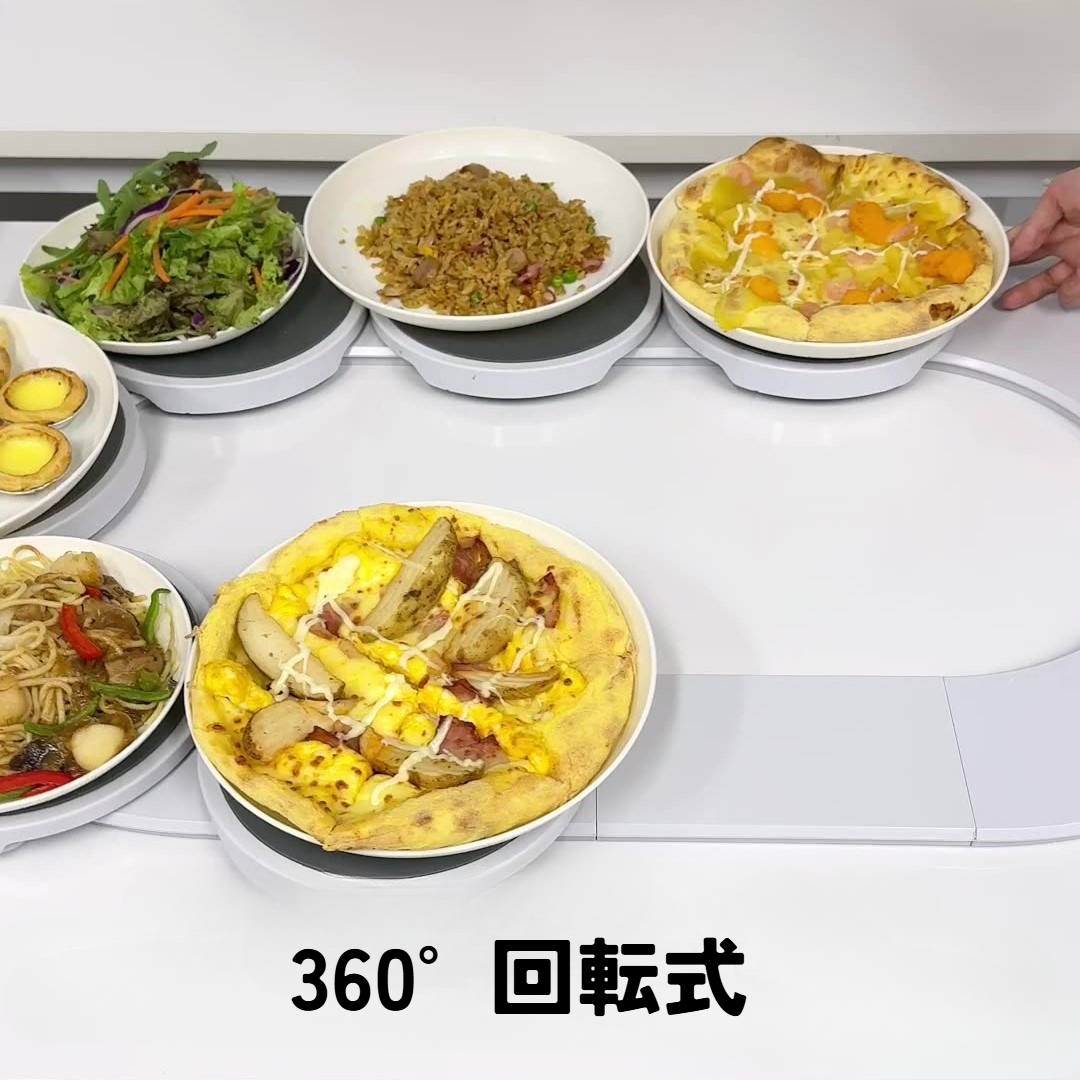 食品ターンテーブル｜回転式・キッチン・テーブル・食器トレイ・家庭用・お正月・パーティー・ダイニング|undefined