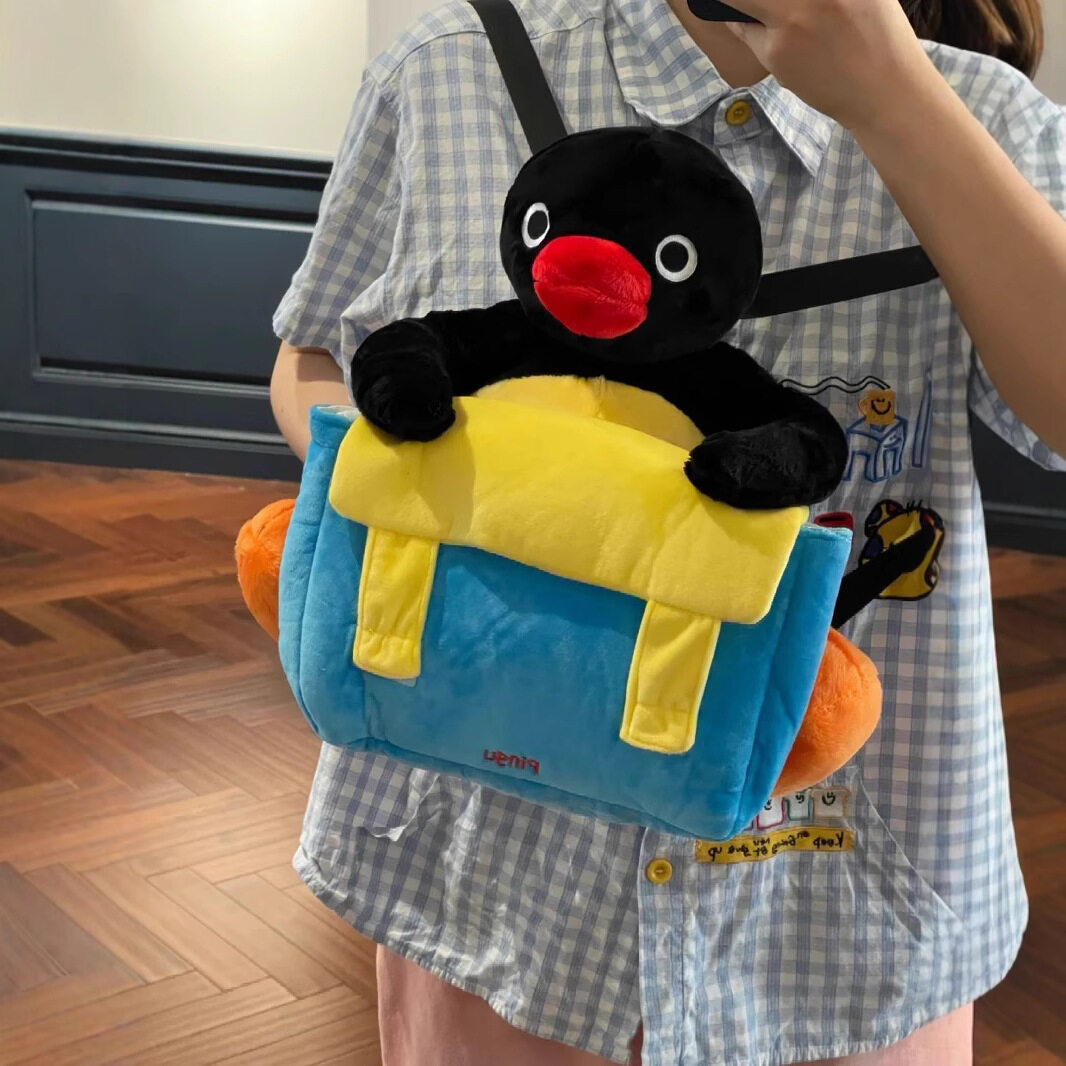 PingU正規品・可愛い・キャラクター・ペンギン・リュックサック・日常・通勤・大容量・誕生日プレゼント・おすすめ・ギフト・おすすめ・ストレス解消|undefined