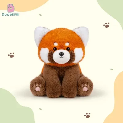 Sparkling DuoAi 正規品・レッサーパンダ・ぬいぐるみ・抱き枕・かわいい・カートゥーン・誕生日プレゼント・ギフト・アカヒゲクマ・ストレス解消