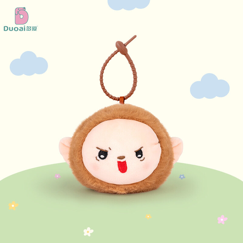 Duoai正規品・ぬいぐるみ・モンキー・キーホルダー・バックチャーム・変顔・かわいい・おもちゃ・卸売・ストレス解消・ギフト|undefined