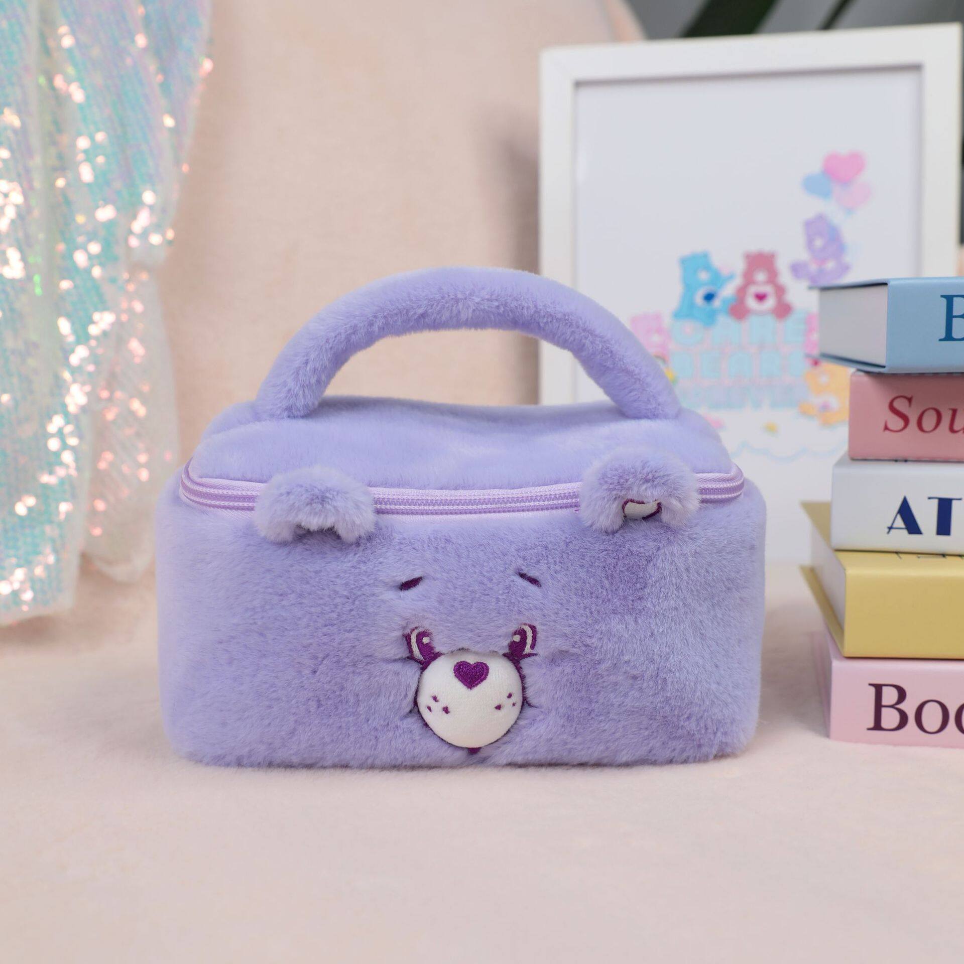 化粧ポーチ｜ファッション・ハート・クマ・レインボー・収納バッグ・かわいい|undefined
