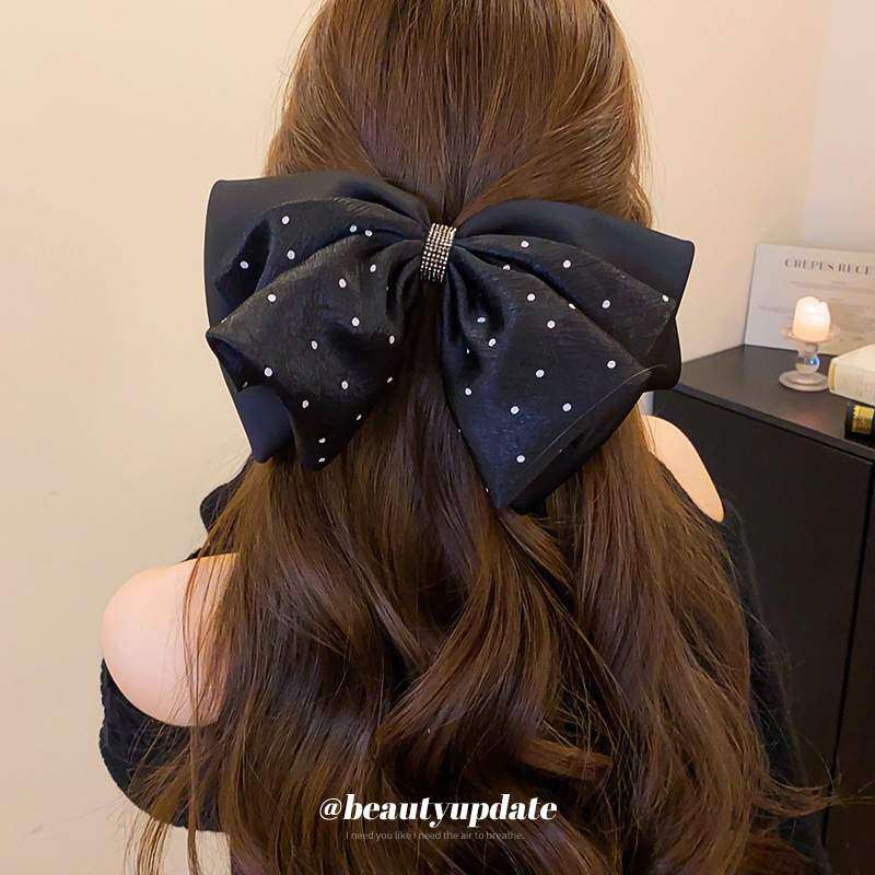 ヘアアクセサリー｜リボン・バタフライ・ドット・スプリングクリップ・ビジュー|undefined