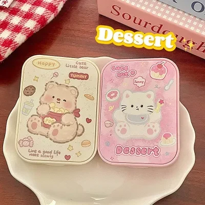 カラコンケース｜カートゥーン・クマ・猫・かわいい・コンタクトレンズ・セット・収納用