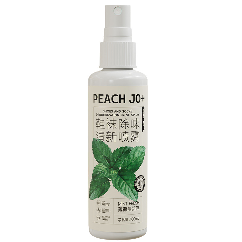 PEACH JO+脱臭スプレー｜ミント・・靴下用・速乾・香り持続・靴の脱臭・フレッシュ|undefined