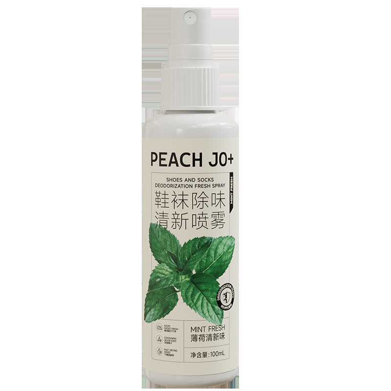 PEACH JO+脱臭スプレー｜ミント・・靴下用・速乾・香り持続・靴の脱臭・フレッシュ|undefined