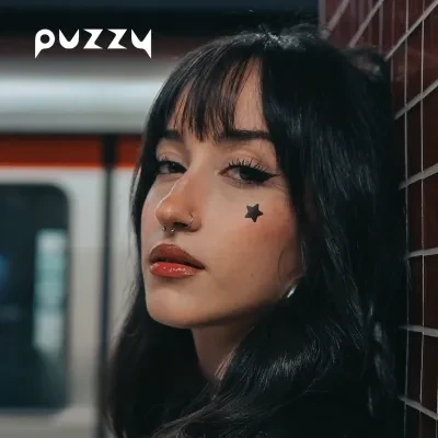【32粒】Puzzy ニキビパッチ｜黒い・星・可愛い・カバー・ニキビ跡・メイク可能・隔離効果