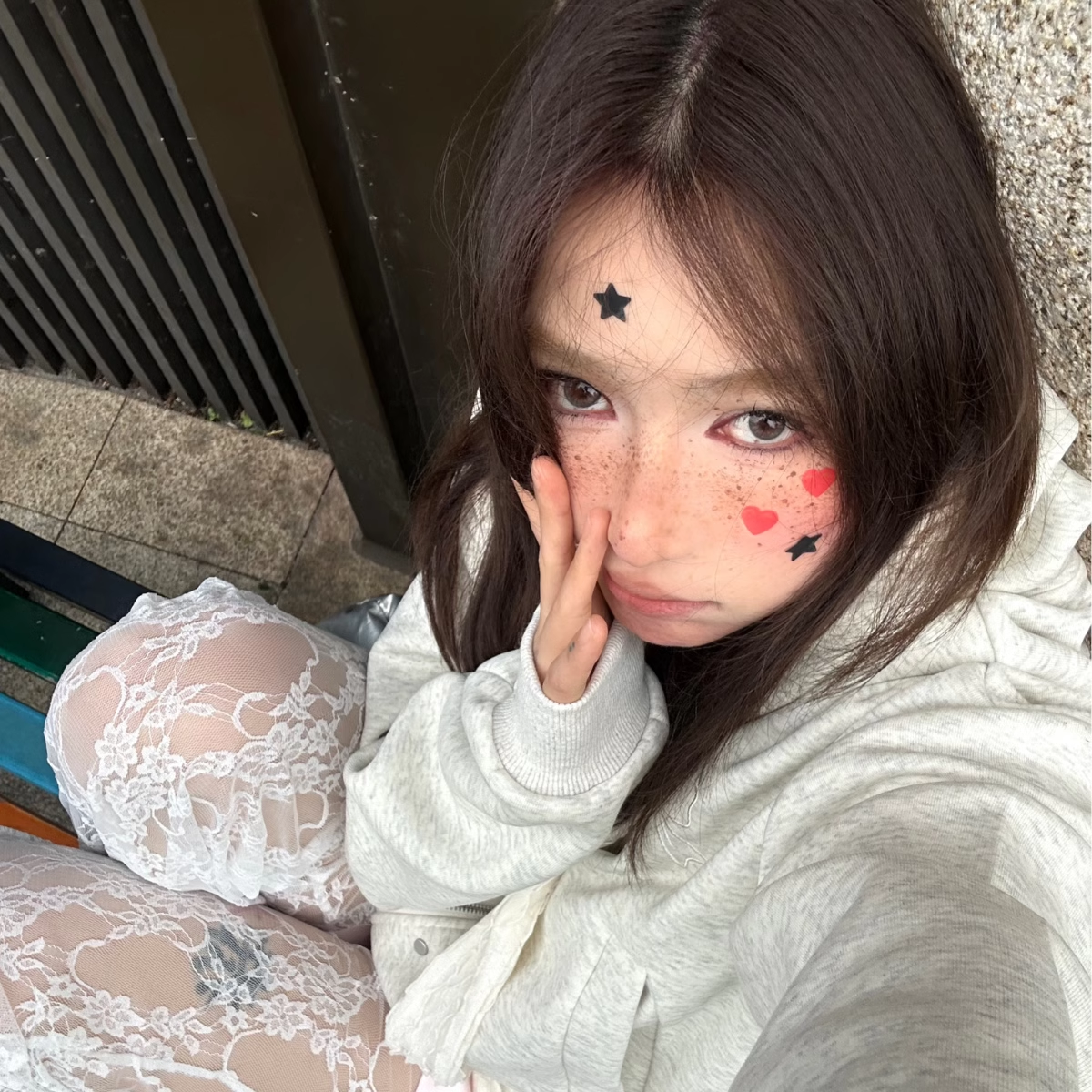 【32粒】Puzzyニキビパッチ｜カラフル・ハート型・カバー・ニキビ跡・メイク可能・かわいい|undefined