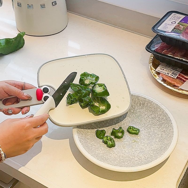 まな板｜プラスチック・赤ちゃん用・抗菌・防カビ・フルーツカット・家庭用・両面使用・離乳食用・キッチン用品|undefined