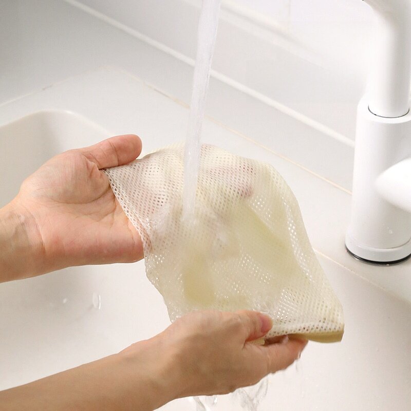 ゴミ袋・収納袋・キッチン用・ネットポケット・家庭用・雑貨・プラスチック袋・収納・掛け袋・大容量・ストレージネットバッグ|undefined