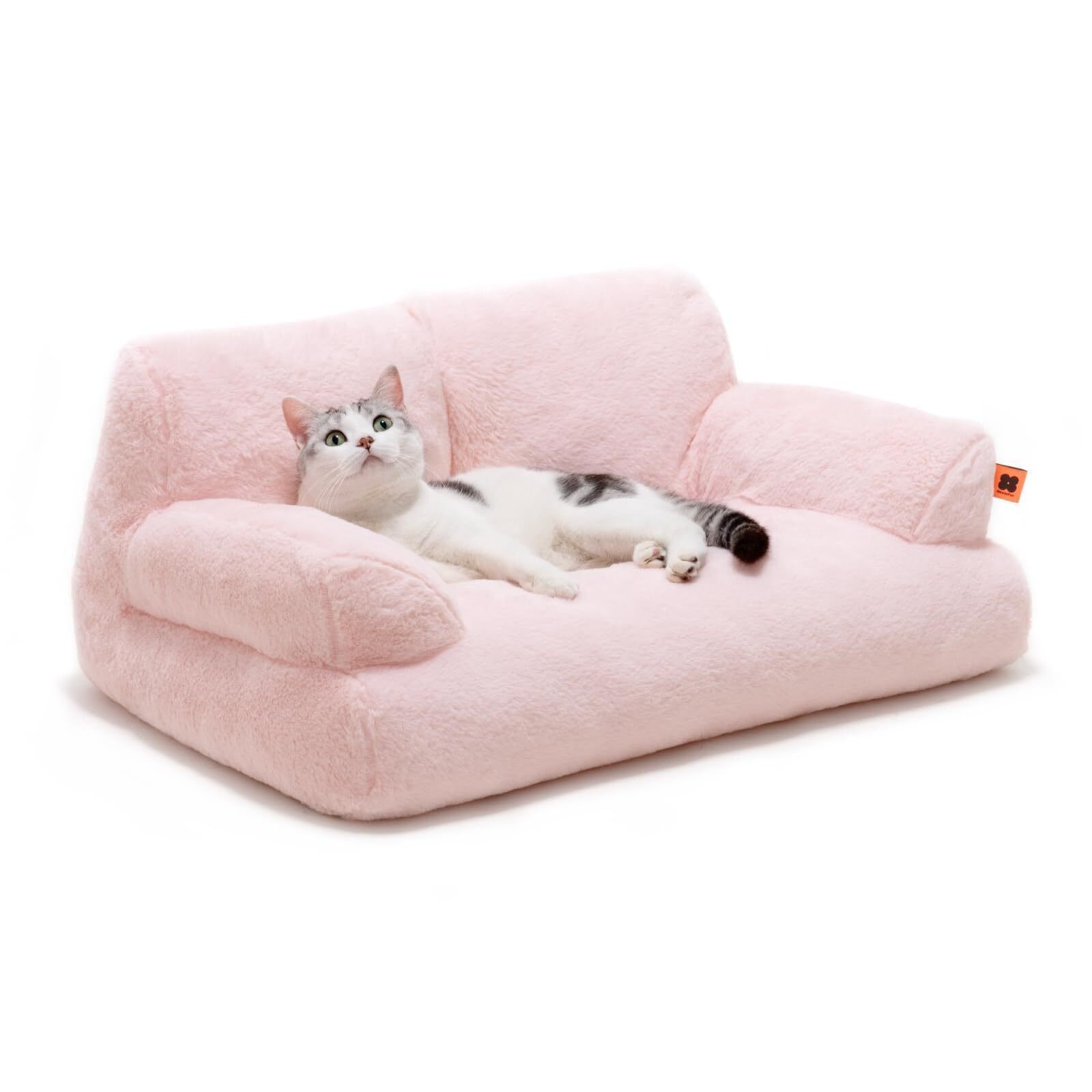 ペット用ソファ・ウサギ毛・洗える・犬用マット・猫用ベッド・犬用ベッド・ソファ型・寝具|undefined