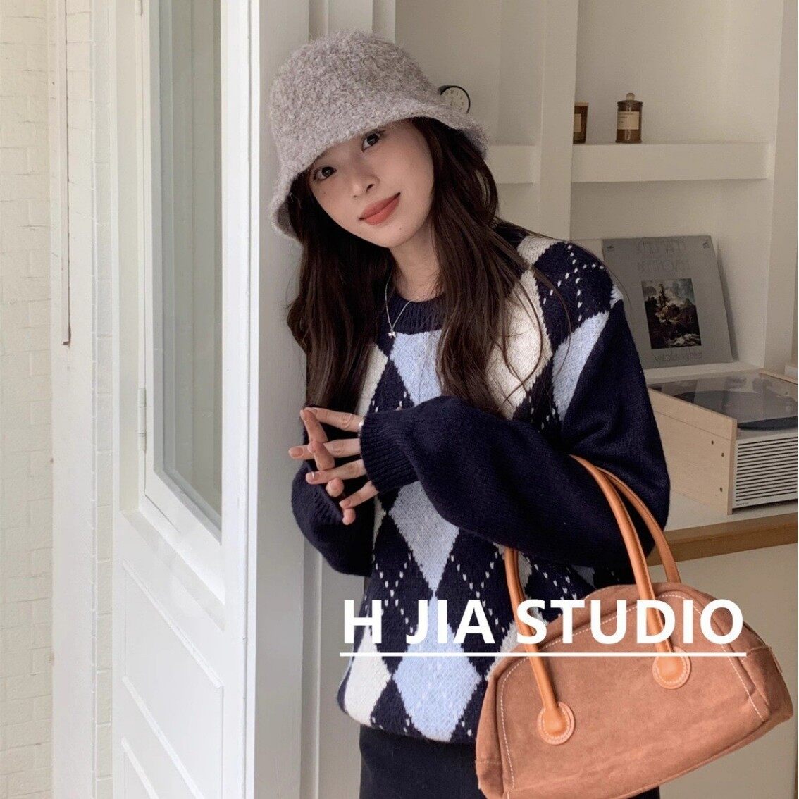 帽子｜秋冬・保暖・ラウンド・シンプル・可愛い・もこもこ|undefined
