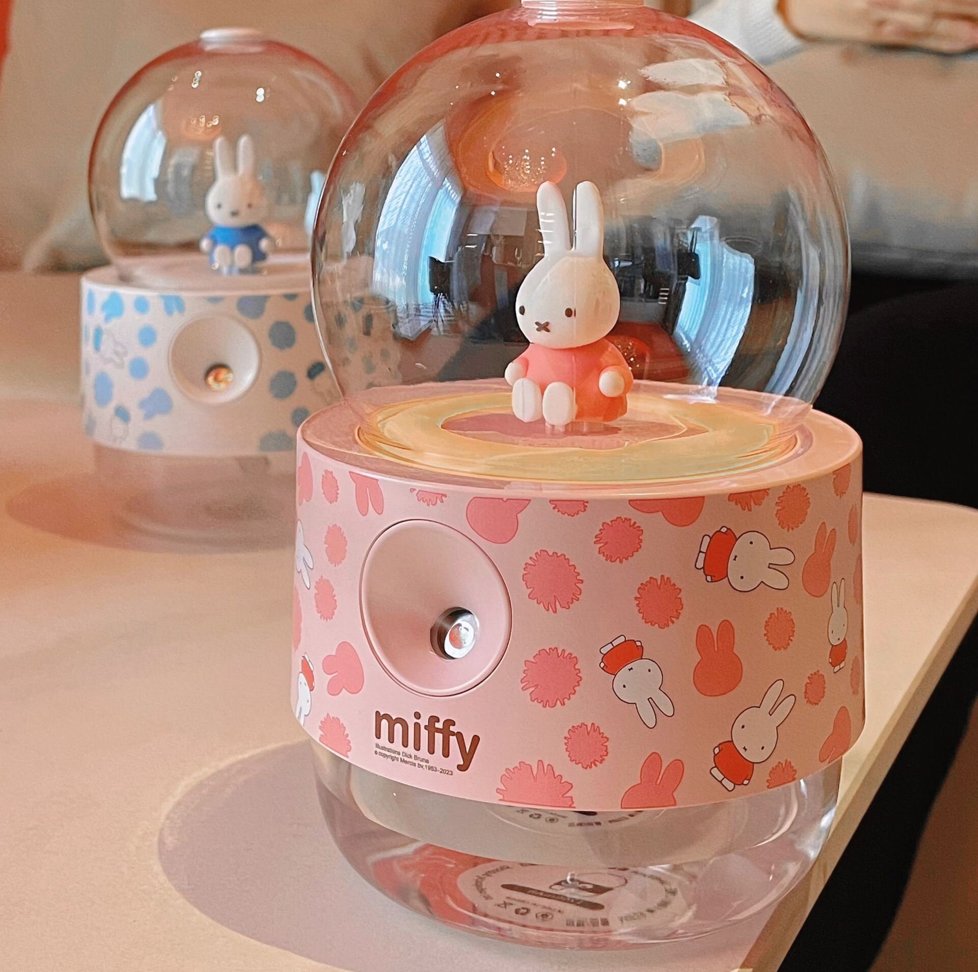 ミッフィー正規品・クリスタル・加湿器・デスク用・家庭用・静音・オフィス・スプレー・ナイトライト・miffy・ Miffy・水晶玉|undefined
