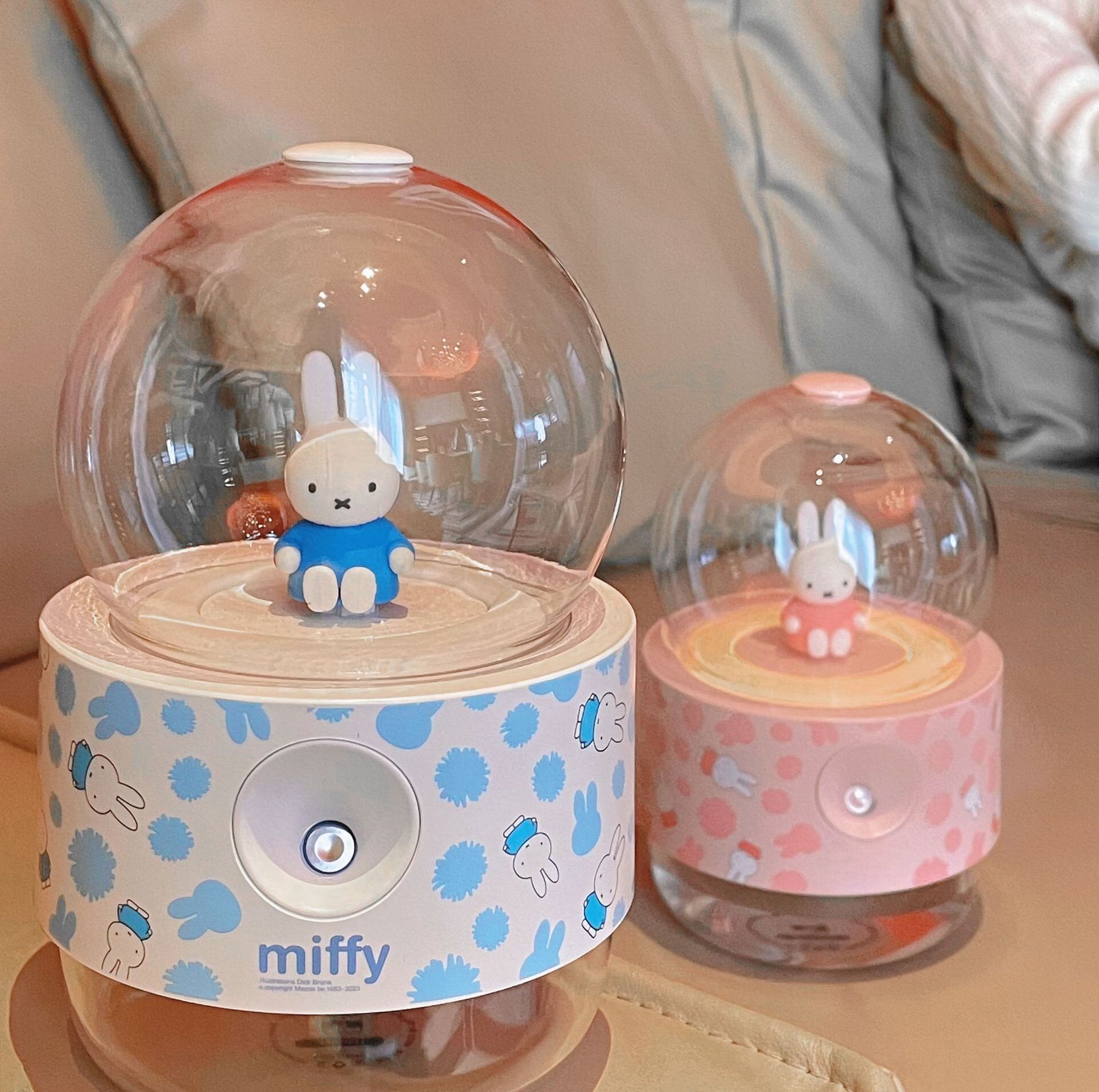 ミッフィー正規品・クリスタル・加湿器・デスク用・家庭用・静音・オフィス・スプレー・ナイトライト・miffy・ Miffy・水晶玉|undefined