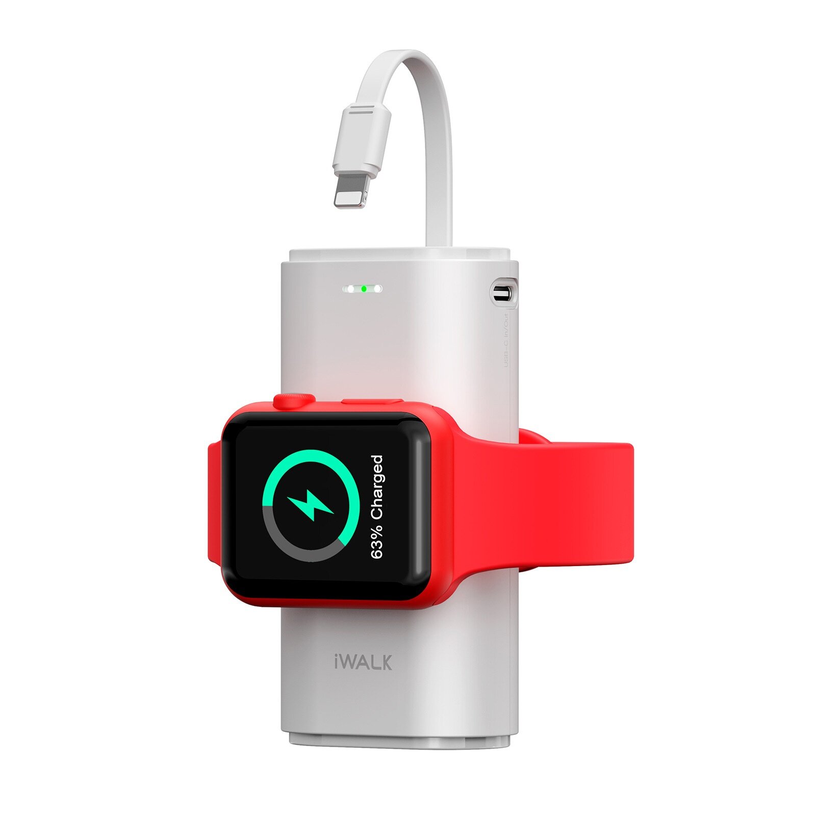 iwalk正規品・マグネット式モバイルバッテリー｜ワイヤレス充電器・Apple Watch対応・iWatch7・8・SE・スマホケース向け・日テレZIP！|undefined