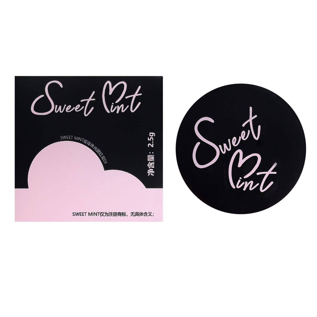 SWEET MINTチーク｜パール・クリームタイプ・多用途・ナチュラルメイク・細かいラメ・アイシャドウ・チーク|undefined