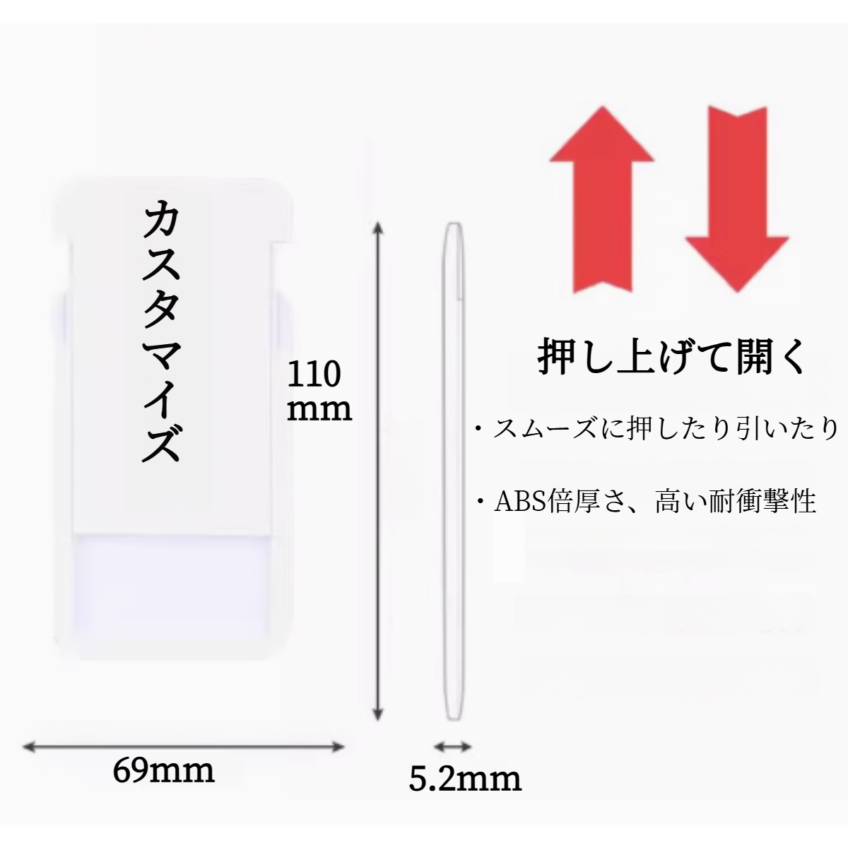 オリジナル硬質カードケース｜両面印刷・丈夫・保護ケース・大容量収納・推し活|undefined