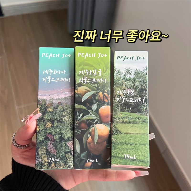 PEACH JO+ 香りスプレー｜衣類用・韓国風・シトラス系・消臭・リフレッシュ・爽やか・男女兼用・淡い香水・きれいー|undefined