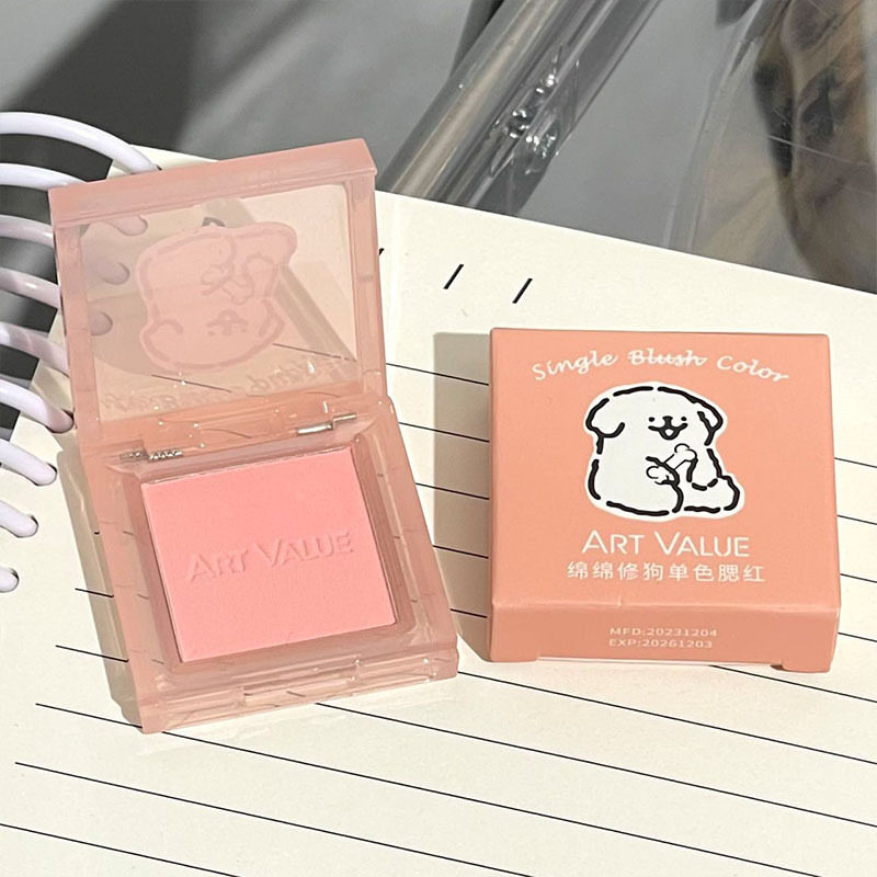 Art Valueチーク｜可愛い・シングルカラー・ナチュラルマット・コントゥアリング・万能・低彩度・元気なチーク|undefined